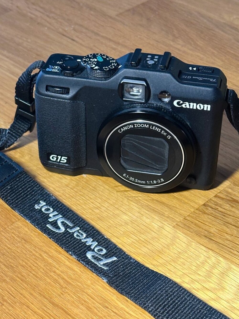 Canon PowerShot G15 Digital Camera 12MP f/1.8 Y2K Digicam Compact